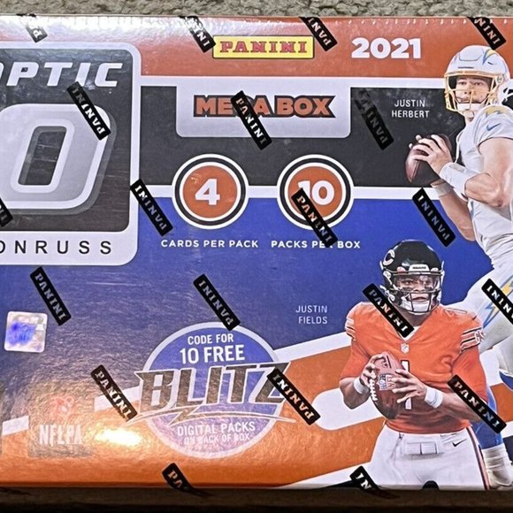 2021 Panini Donruss Optic NFL Football Mega Box Target Factory Sealed Cards! Mib